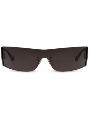 032C Women's Courreges Sunglasses Black