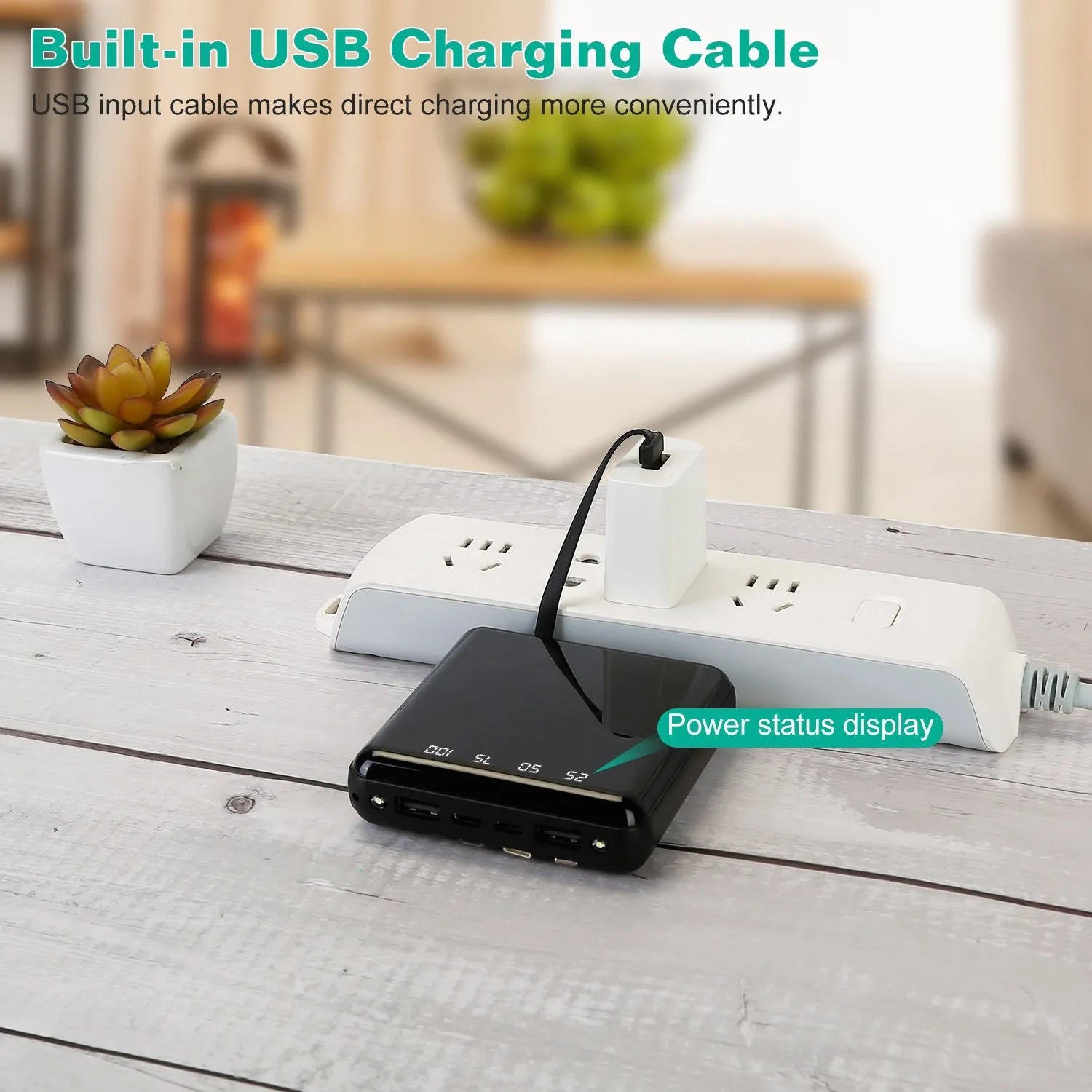 1000mAh Portable Charger Power Bank