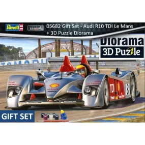 1/24 Audi R10 Tdi Le Mans Gift  Set w/ 3D Puzzle Diorama