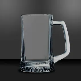 14 oz Glass Beer Mugs With Handles