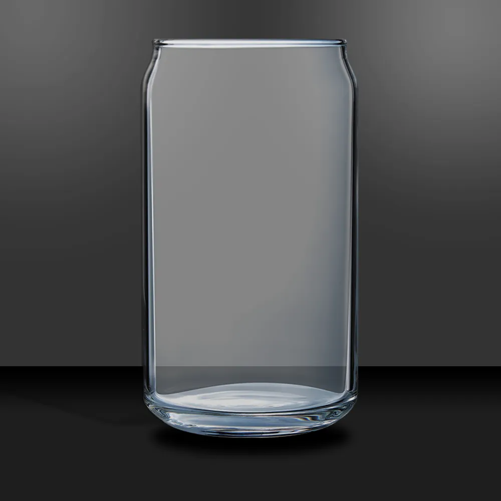 16 oz Beer Can Shaped Glass Cup