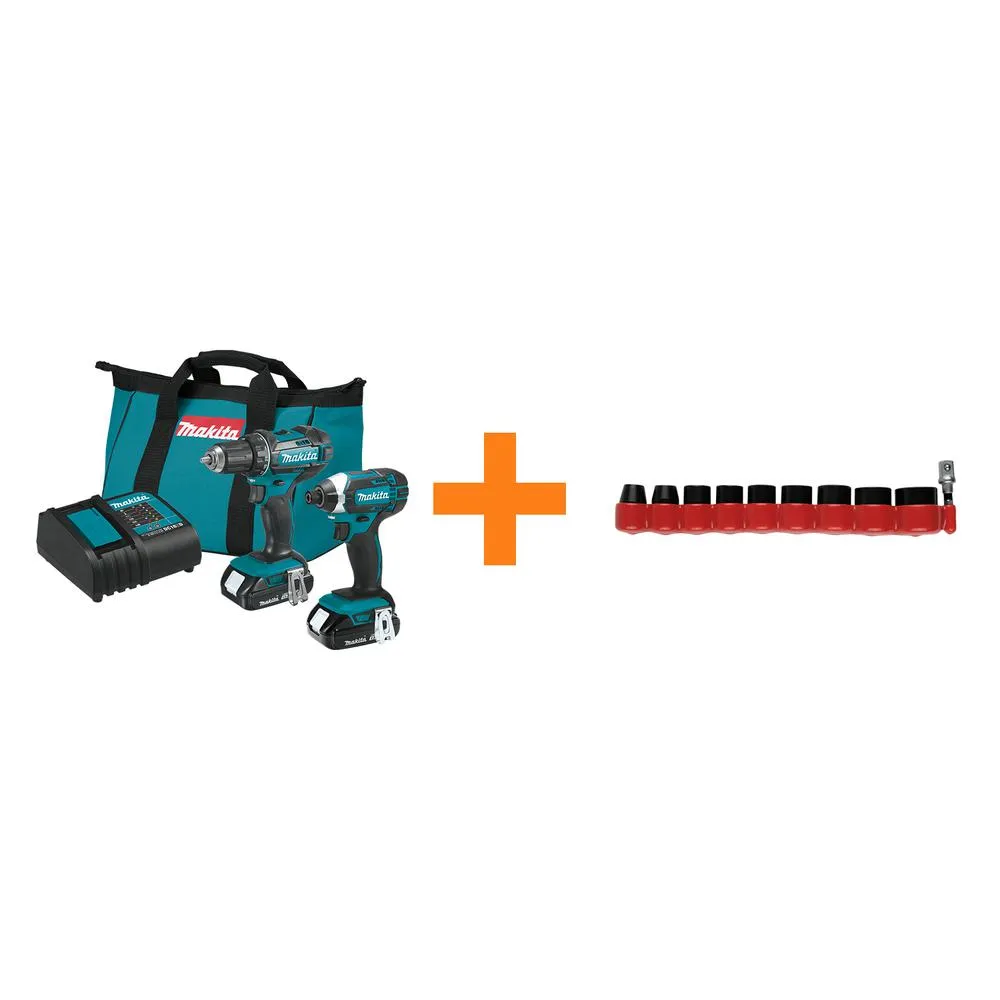 18-Volt LXT Lithium-Ion Compact 2-Piece Combo Kit (Driver-Drill/Impact Driver)