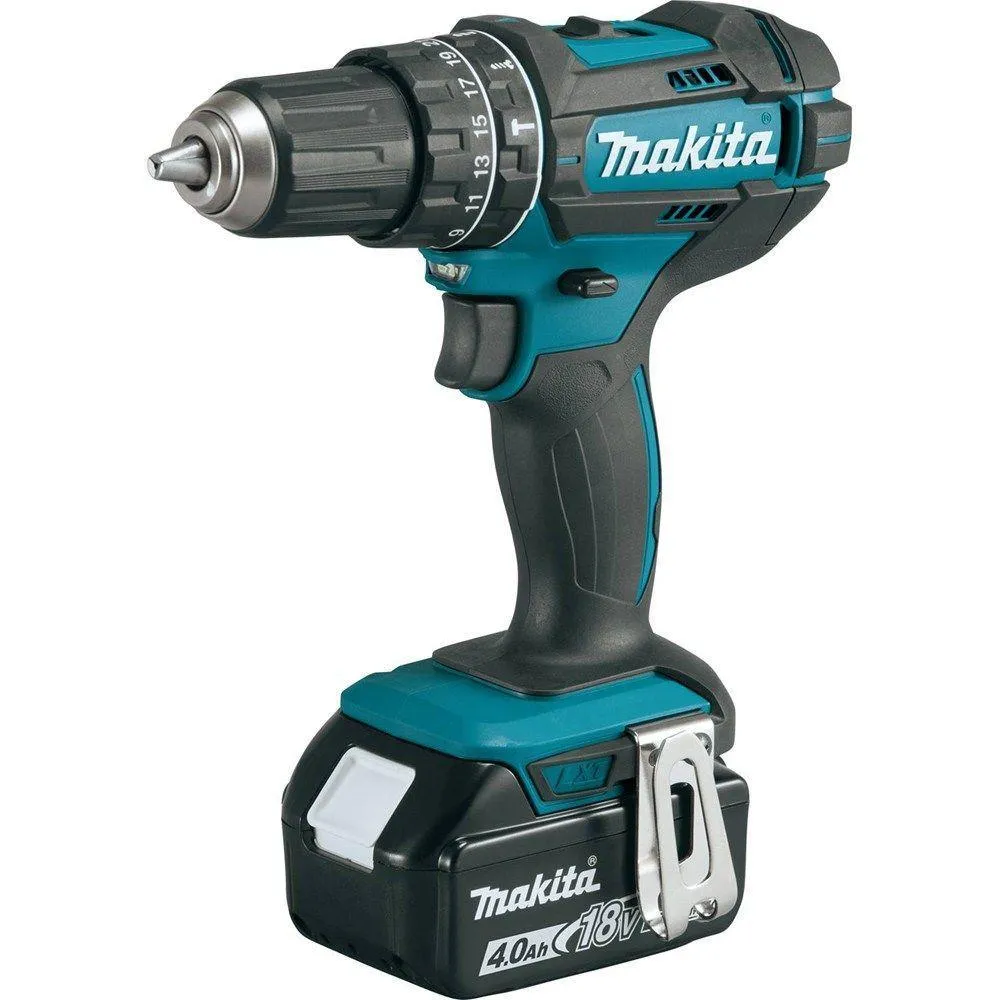 18-Volt LXT Lithium-Ion Cordless Combo Kit (2-Piece) Hammer Drill/Impact Driver w/ (2) Batteries (4.0Ah), Charger, Case