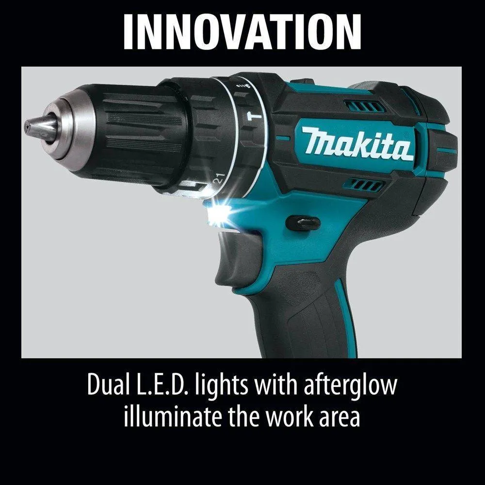 18-Volt LXT Lithium-Ion Cordless Combo Kit (2-Piece) Hammer Drill/Impact Driver w/ (2) Batteries (4.0Ah), Charger, Case