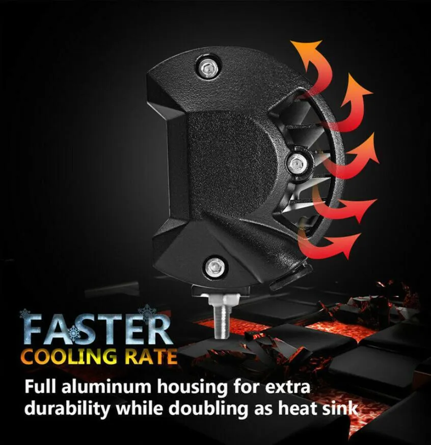 20 inch 420W LED Combo Beam Work Driving Light Bar Offroad Truck