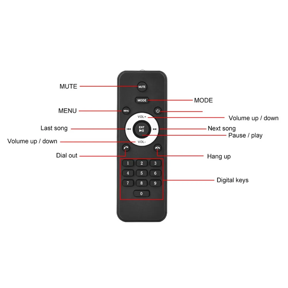 7-inch Car Multimedia Mp5 Player Retractable Screen Bluetooth