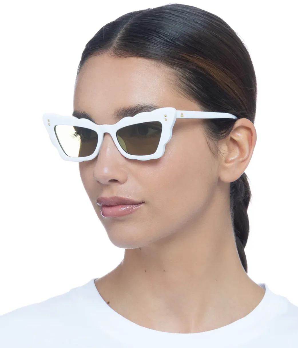 Aire Gamma Ray Sunglasses | Ivory
