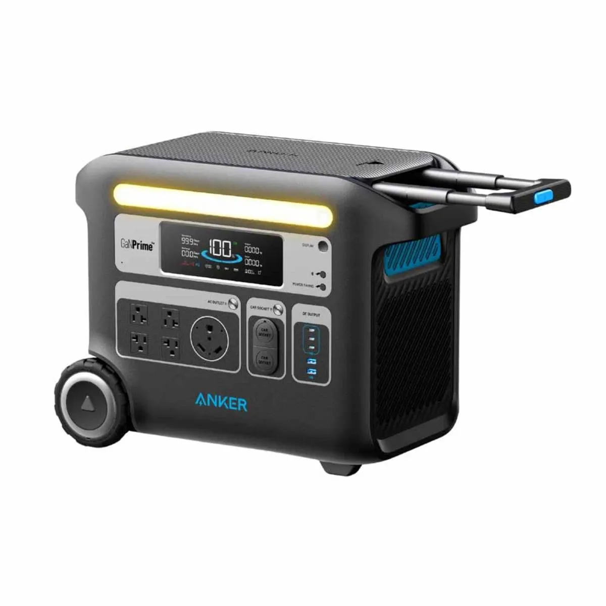 Anker Solar Generator 767 - PowerHouse 2048Wh with 2 x 200W Solar Panel and Expansion Battery