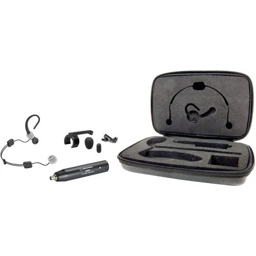 Audio-Technica BP894x MicroSet Cardioid Condenser Headworn Microphone - Black