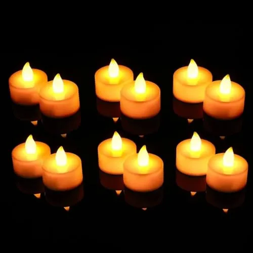 B S NATURAL Set of 24 pcs LED Tea Light for Home Decor for Diwali Decoration Home Decor Items Best Diwali Gifts for Family and Friends_007