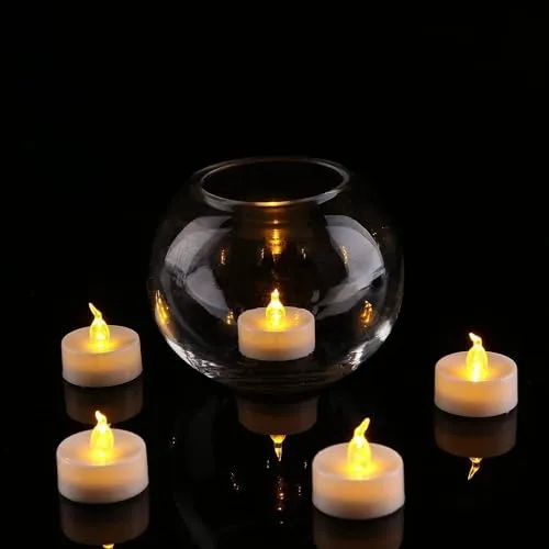 B S NATURAL Set of 24 pcs LED Tea Light for Home Decor for Diwali Decoration Home Decor Items Best Diwali Gifts for Family and Friends_007