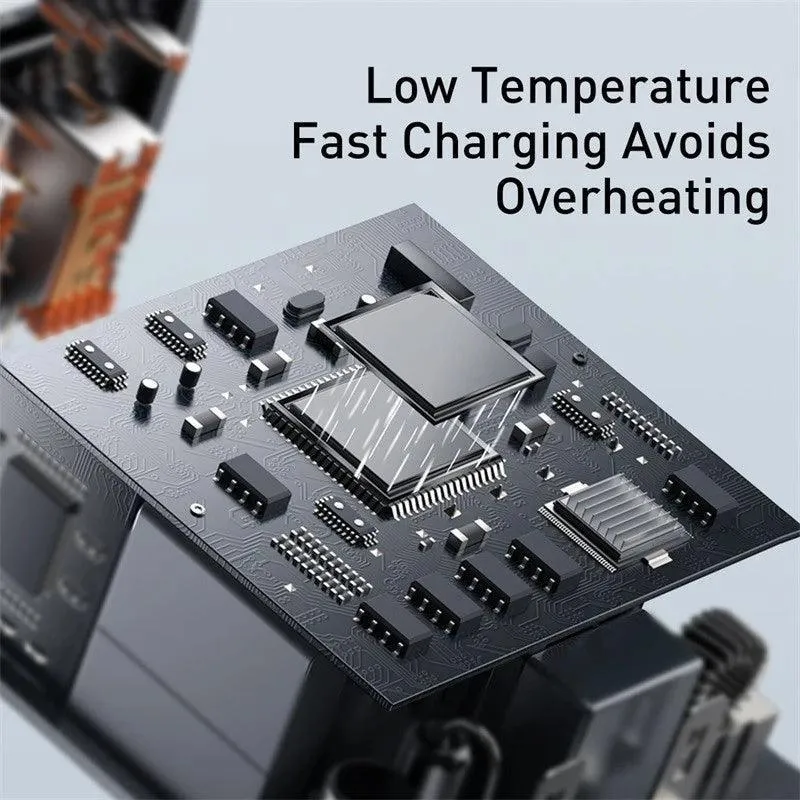 Baseus USB Charger: Fast Charging Hub for iPhone, Samsung, Xiaomi - Compact Design