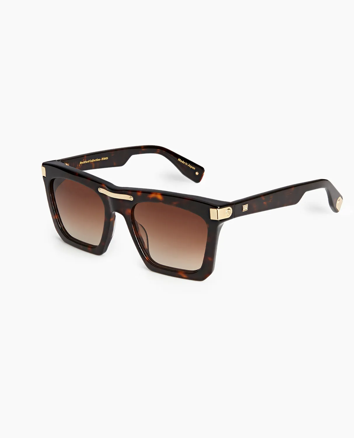 BOND Tortoiseshell Sunglasses by Rockford Collection