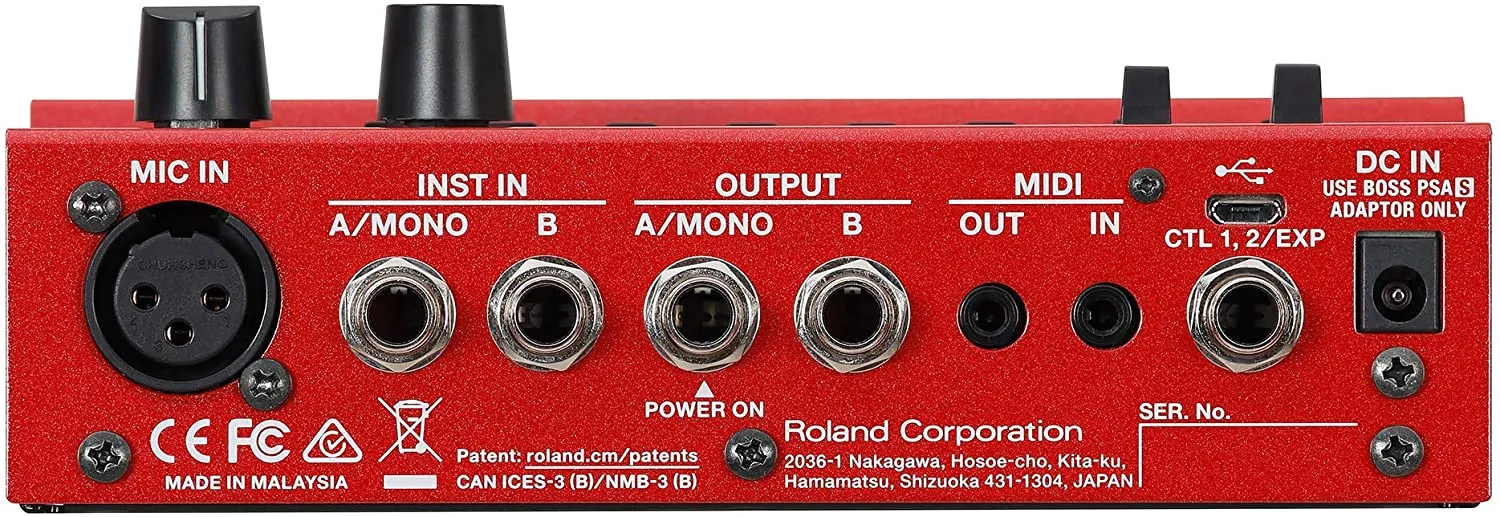 Boss RC-500 Loop Station Compact Phrase Recorder Pedal