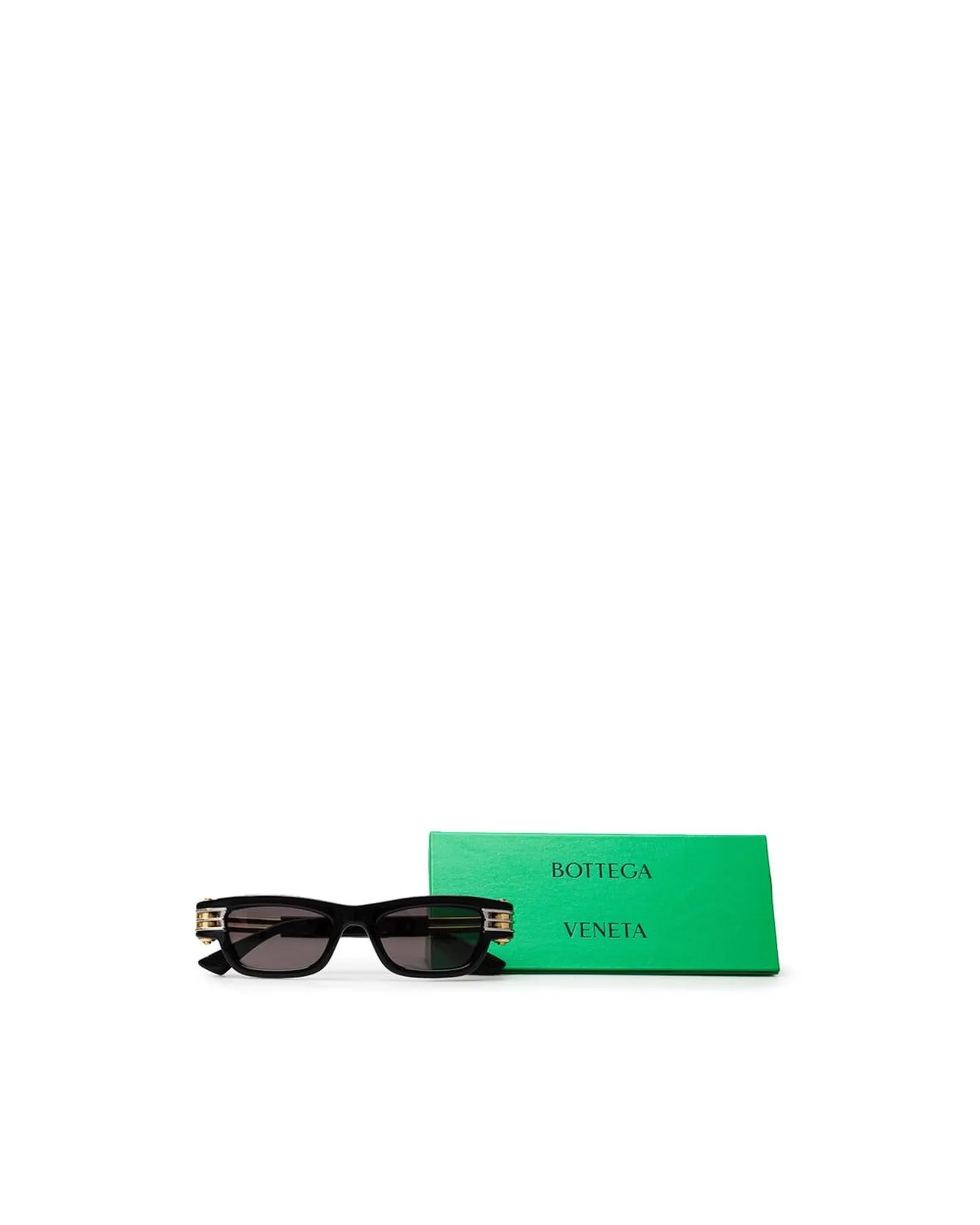 Bottega Veneta Acetate Sunglasses with UV Protection