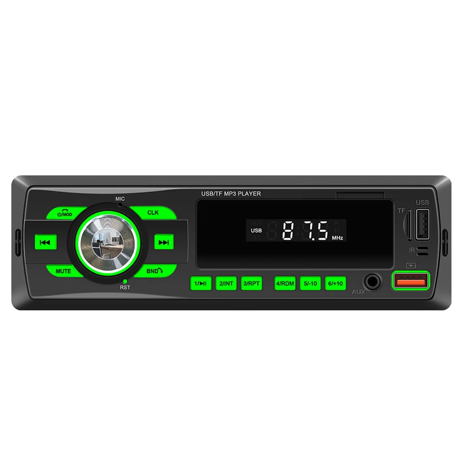 Car Mp3 Player with Bluetooth  5.0 Intelligent Voice Assistant