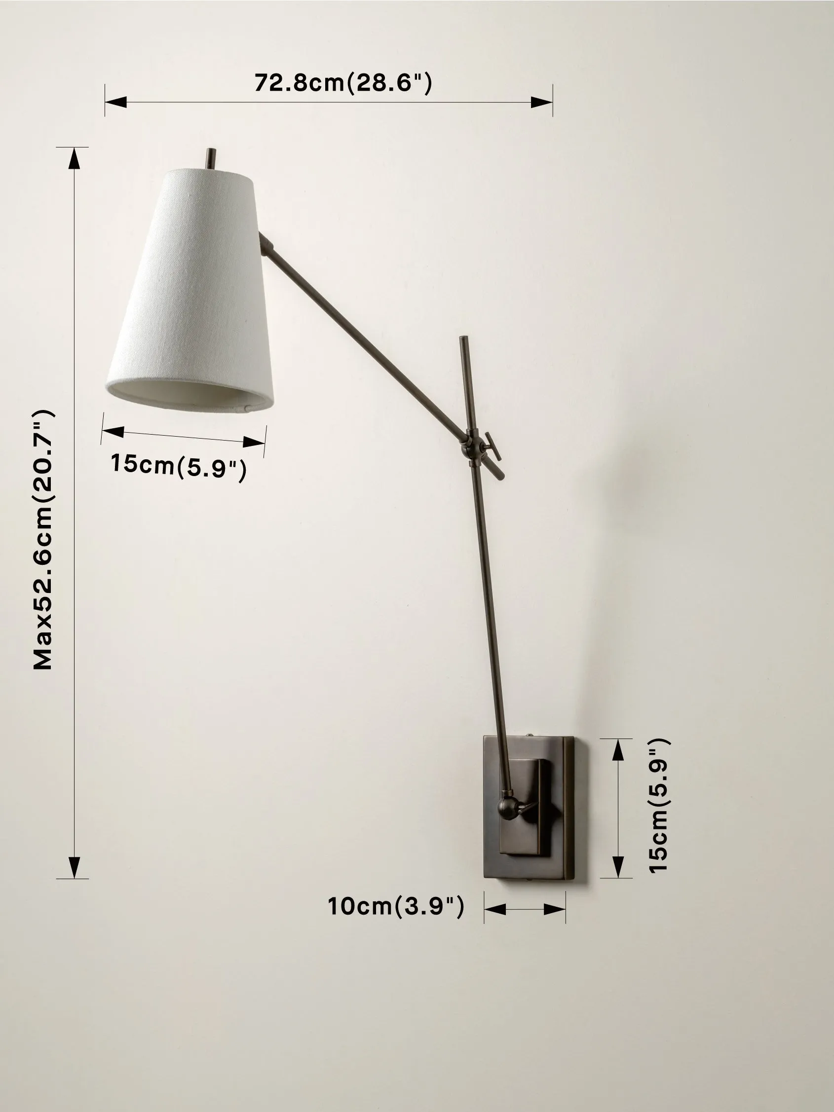 Celano bronze wall light