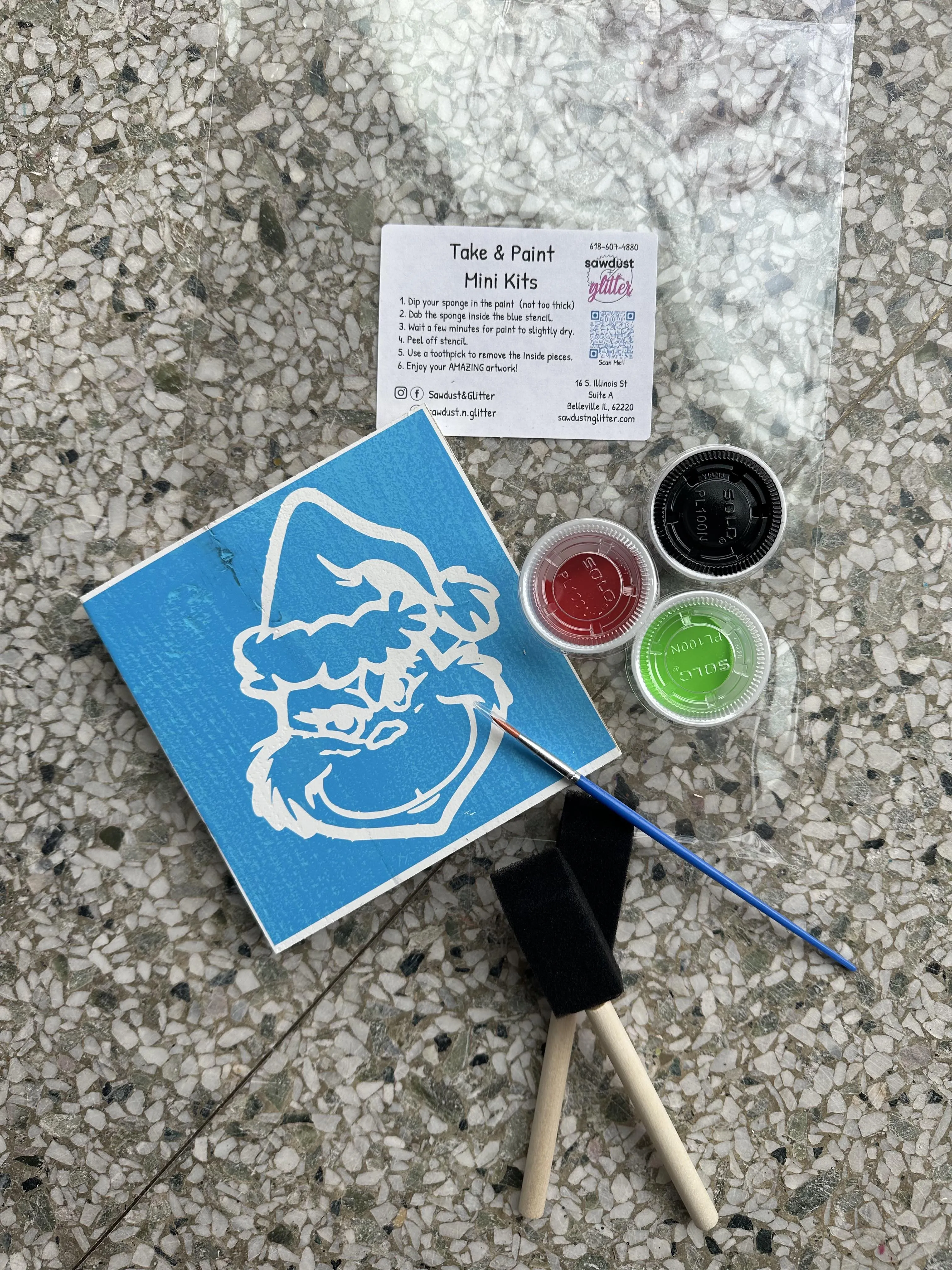 Christmas Take & Paint Kits