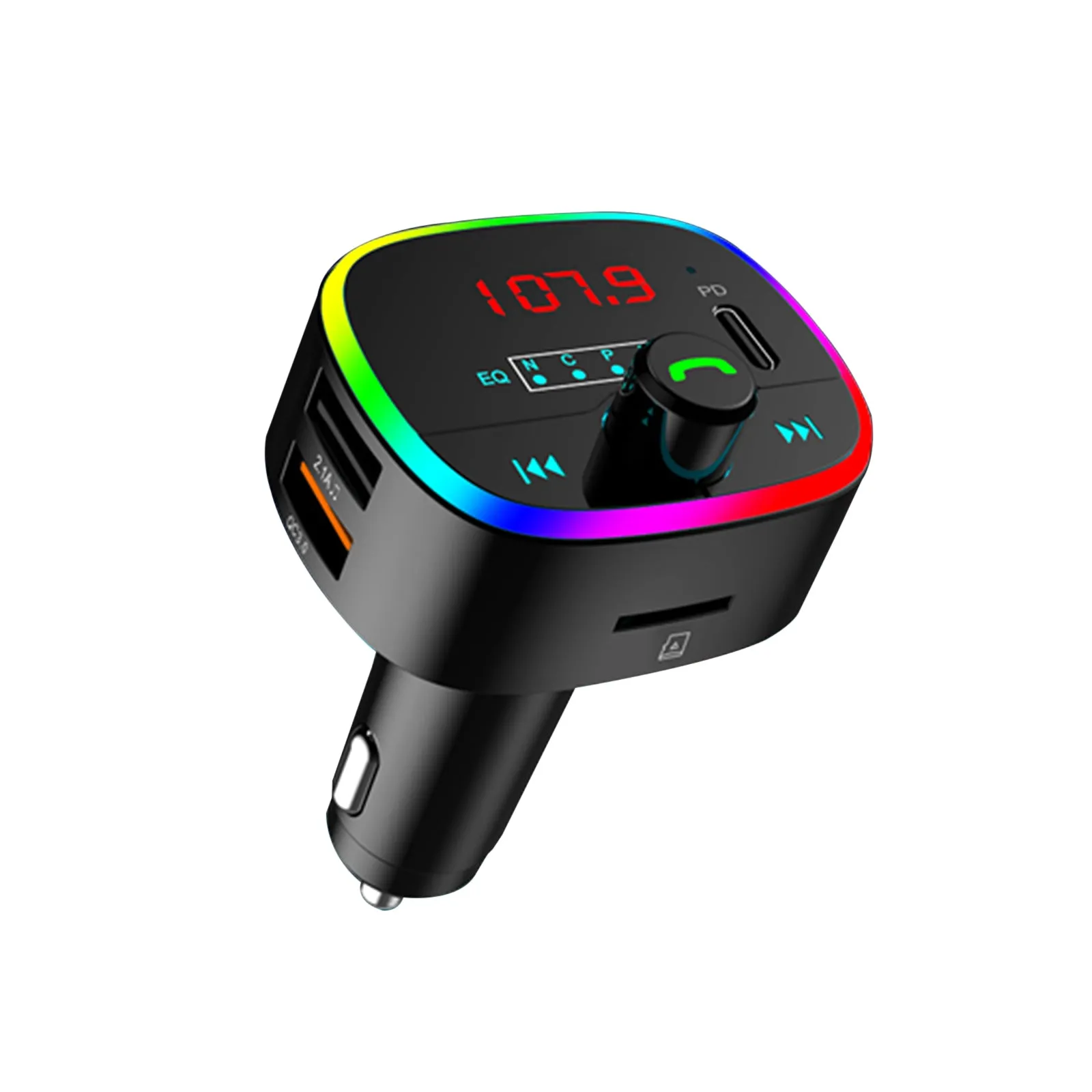 Color Screen Bluetooth Hands-Free Car Mp3
