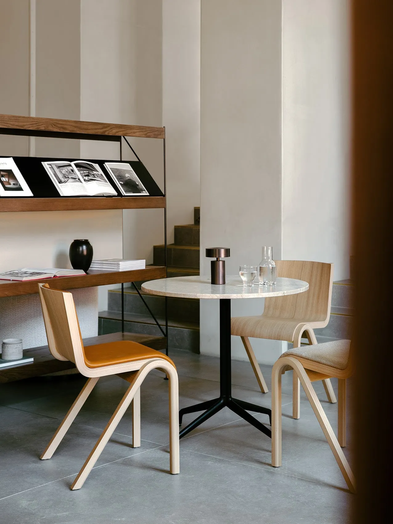 Column Table Lamp, Portable
