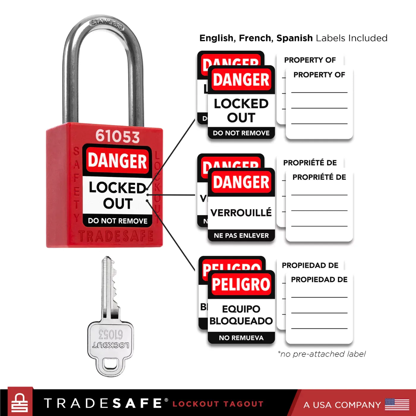 Complete Breaker Lockout Tagout Kit – 1 Key Per Lock