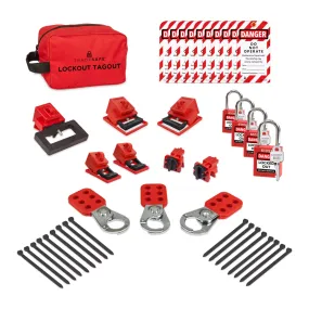 Complete Breaker Lockout Tagout Kit – 1 Key Per Lock