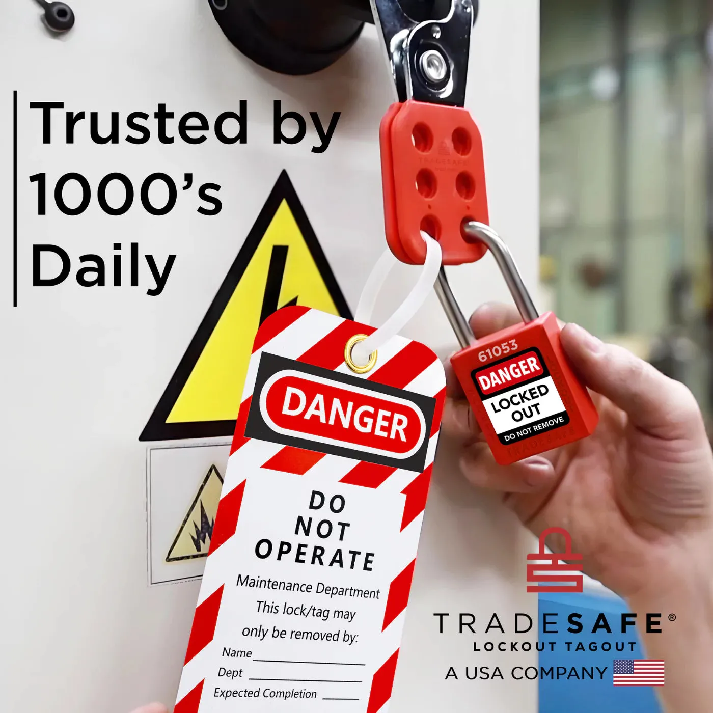 Complete Breaker Lockout Tagout Kit – 1 Key Per Lock