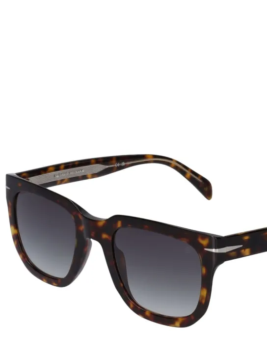DB Eyewear by David Beckham   DB squared acetate sunglasses 