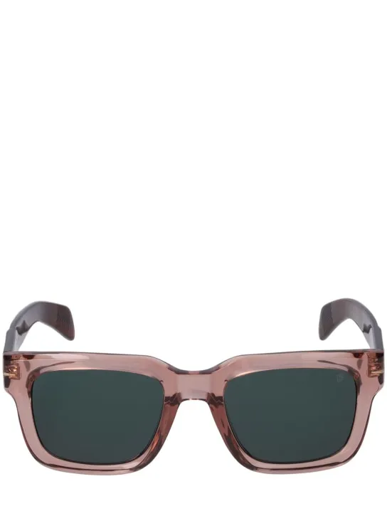 DB Eyewear by David Beckham   DB squared acetate sunglasses 
