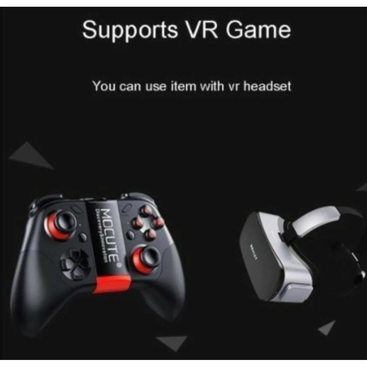 Dragon VR Gaming 3D Stereo Headset with Bluetooth Gaming Controller