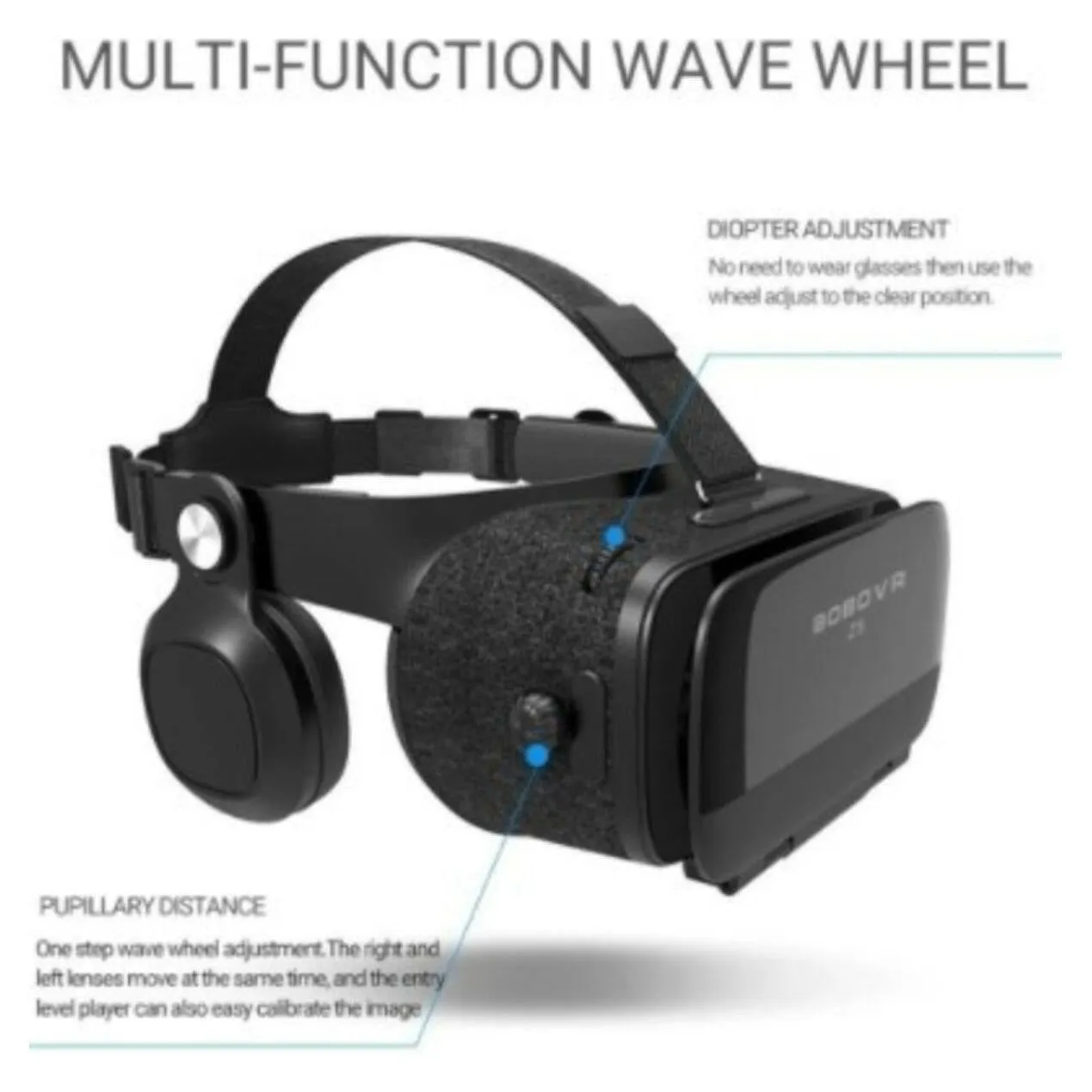 Dragon VR Gaming 3D Stereo Headset with Bluetooth Gaming Controller