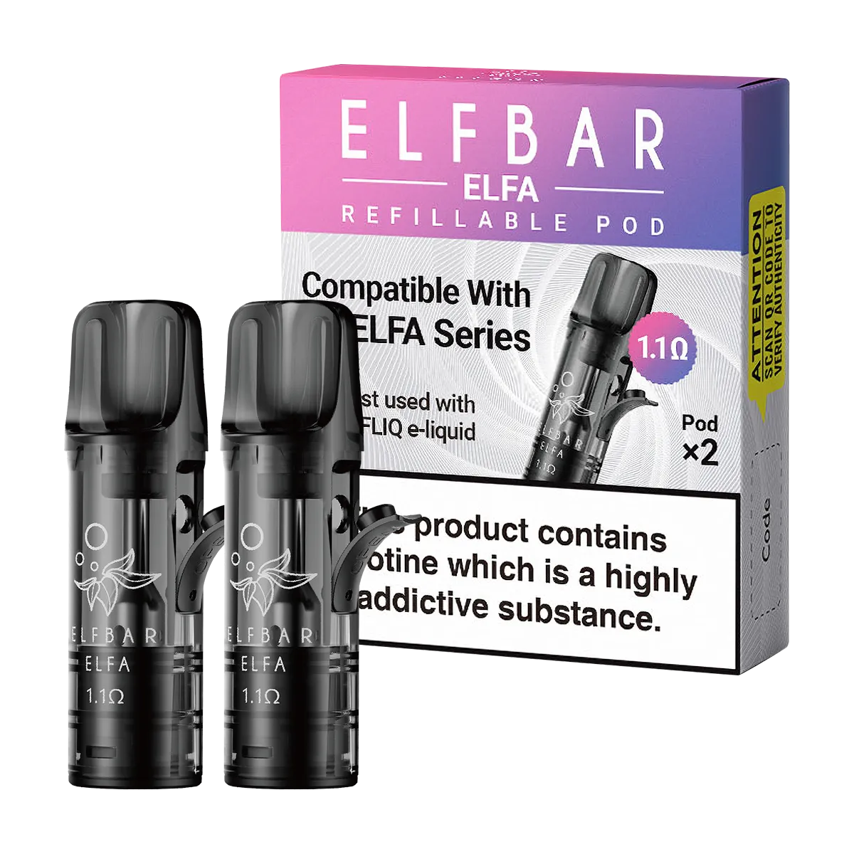 Elfbar Elfa Refillable Pods