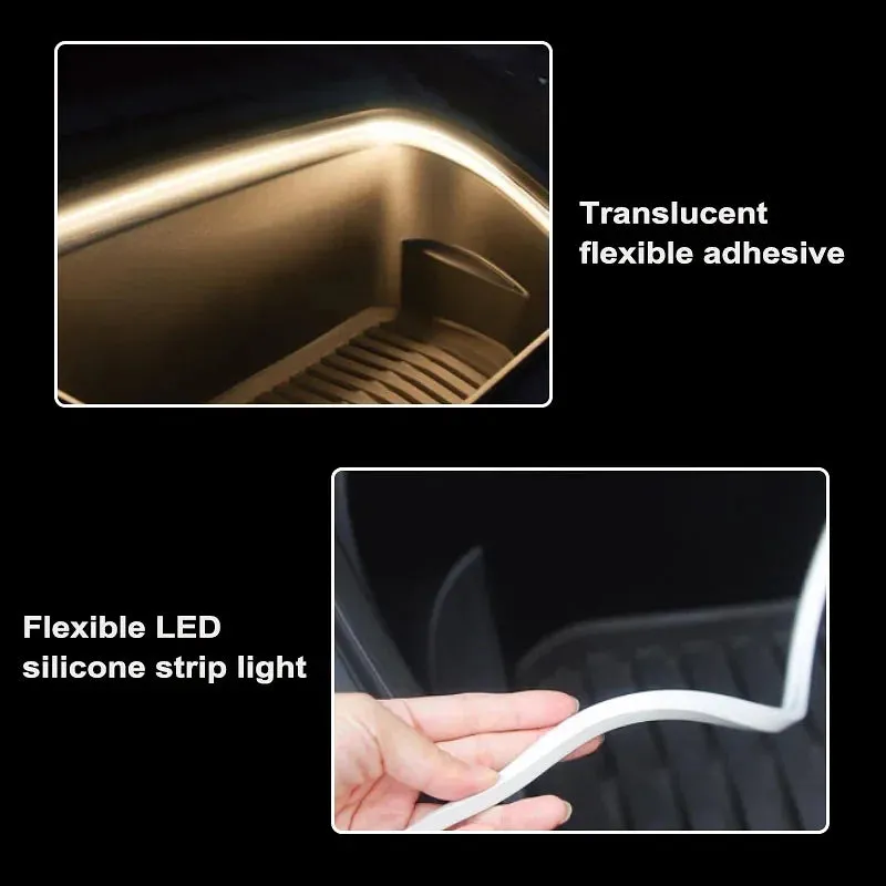 Emitting Color: 8000K White Blue - BLALION ??? Frunk Brighten LED