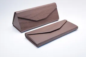 Eyeglasses Box With Pu Leather Hard Triangle