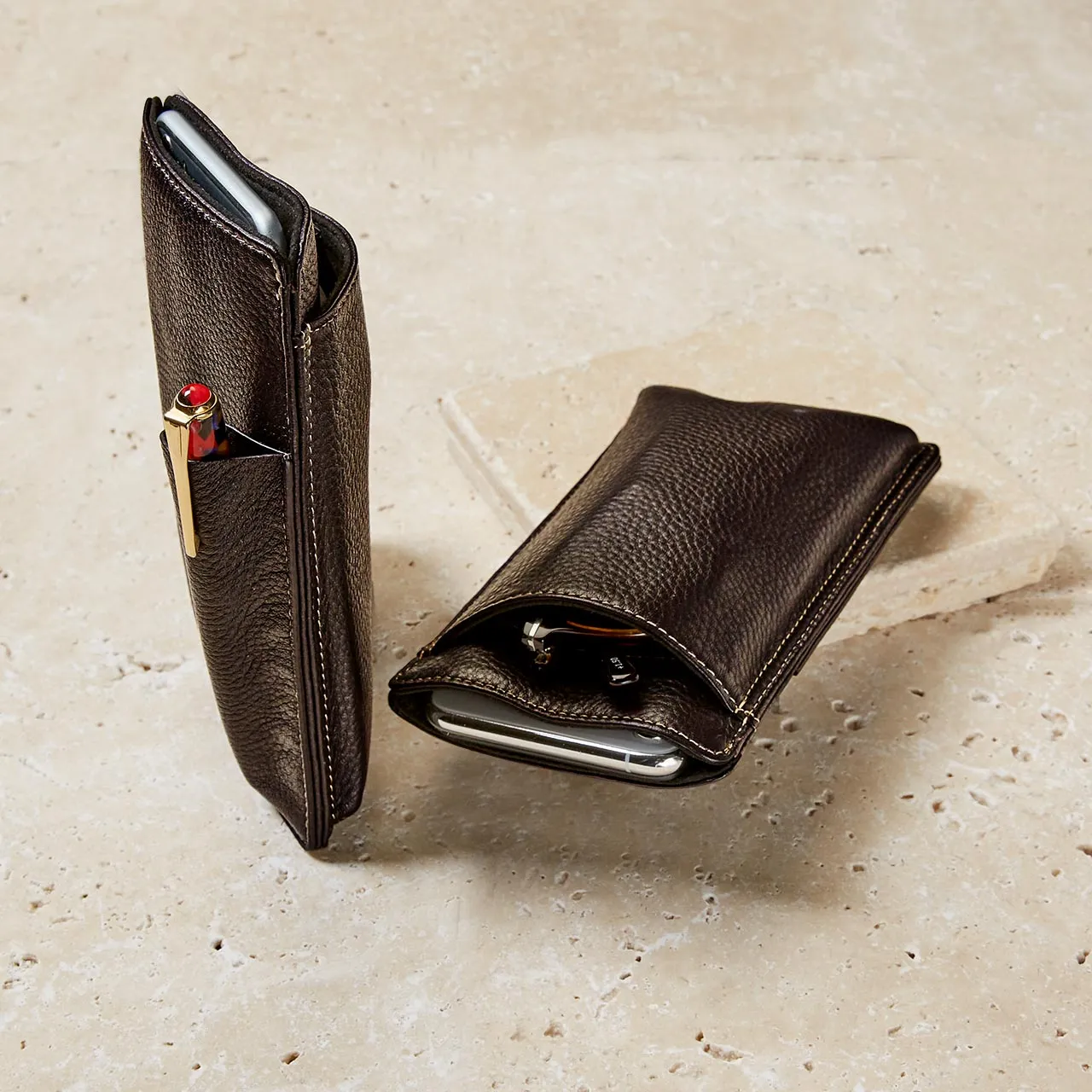 EyePhone Case in Bomber Jacket Leather