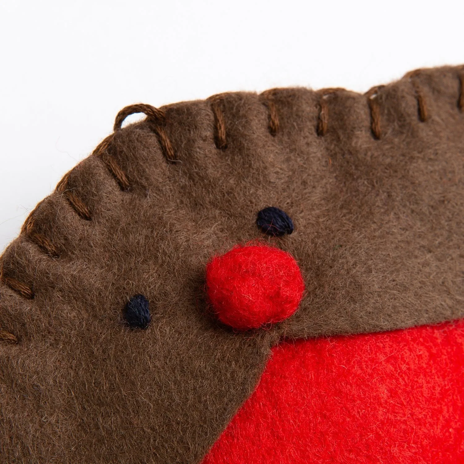 Felt Craft Kit - 6 Traditional Christmas Baubles