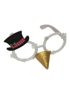 Frosty the Snowman Glasses