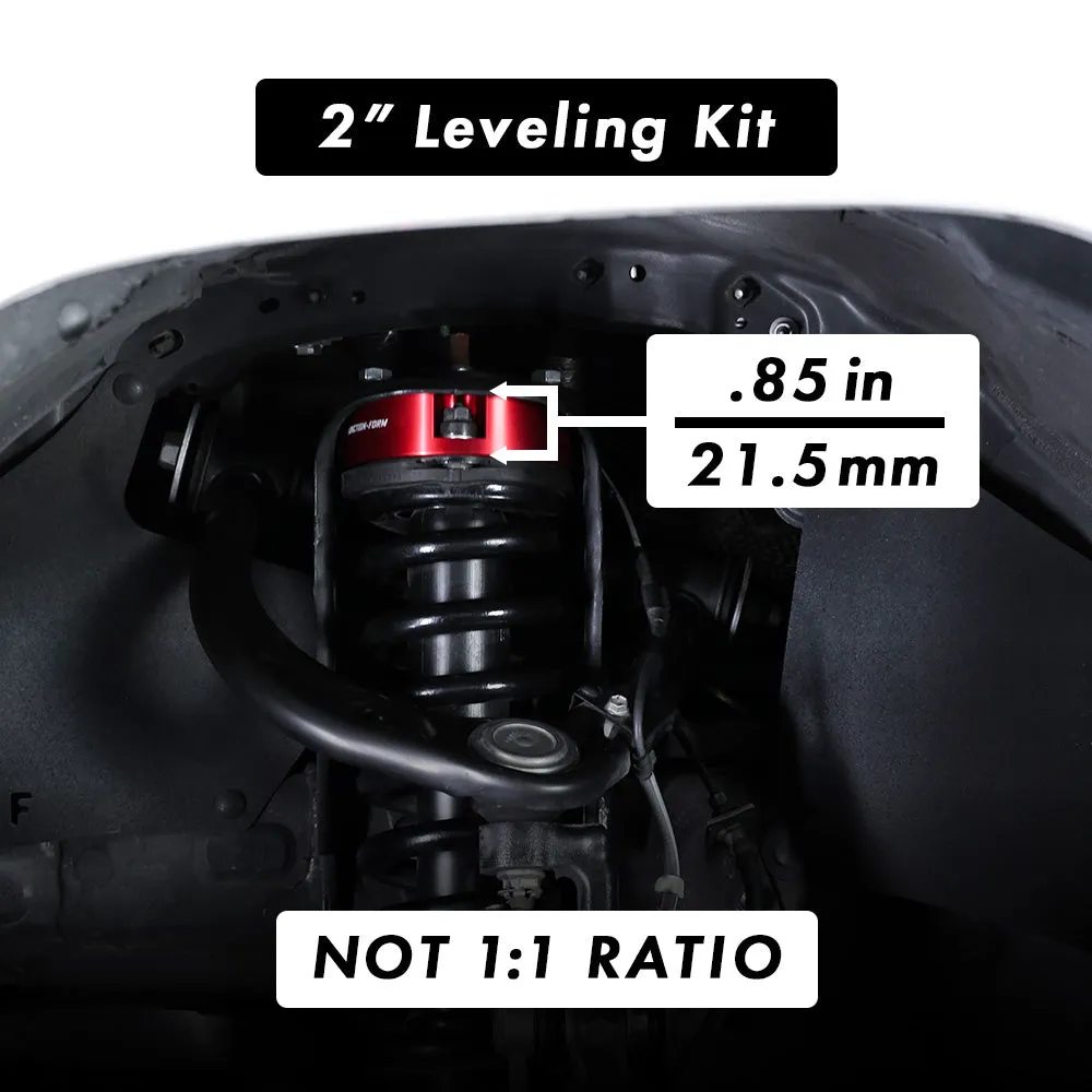 Function & Form Leveling Lift Kit Toyota Tacoma / 4Runner (1995-2004) 2" / 2.5" / 3" Front Level