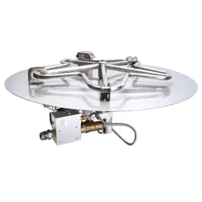 HPC Fire 30" Round Flat Pan Fire Pit Insert PENTA30EI