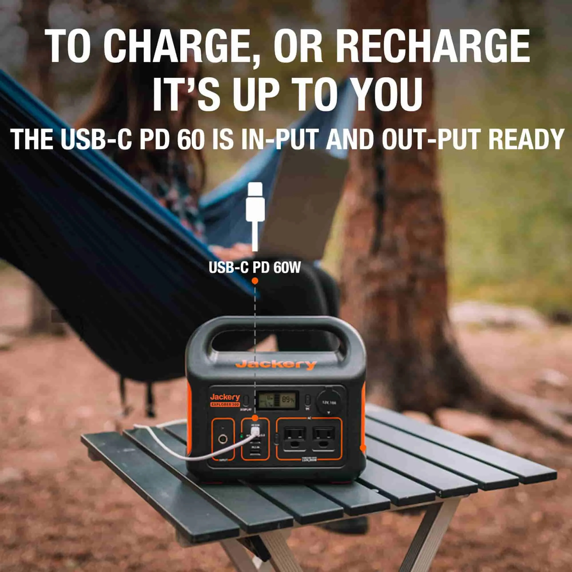Jackery Explorer 300 Portable Power Station (Refurbished)