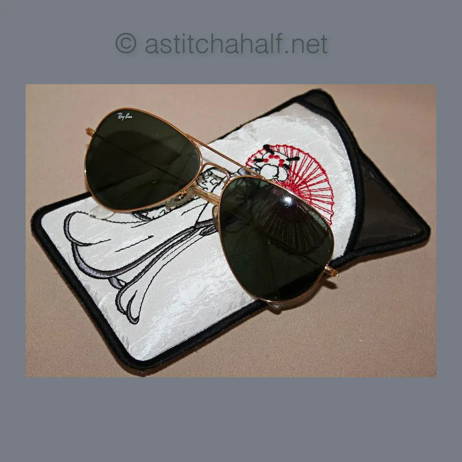 Japanese Girl Eyeglass Cases 01
