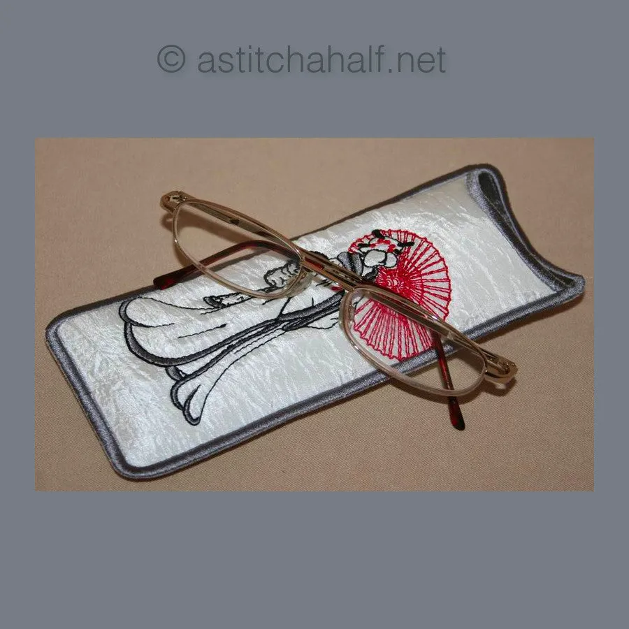 Japanese Girl Eyeglass Cases 01