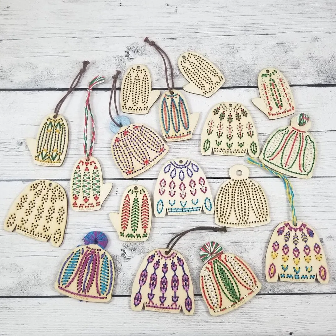 Katrinkles Stitchable Ornament Kits