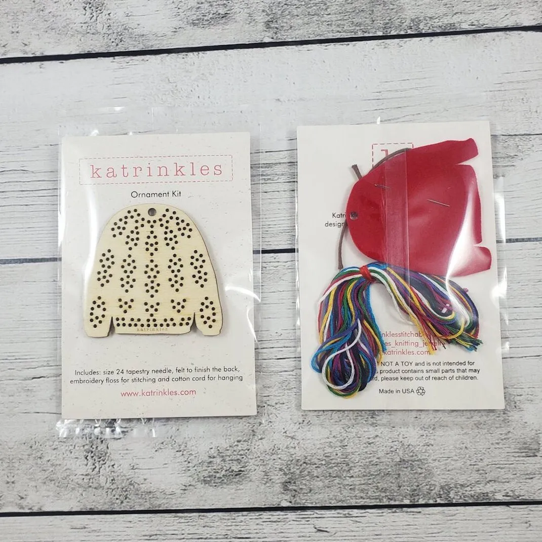 Katrinkles Stitchable Ornament Kits