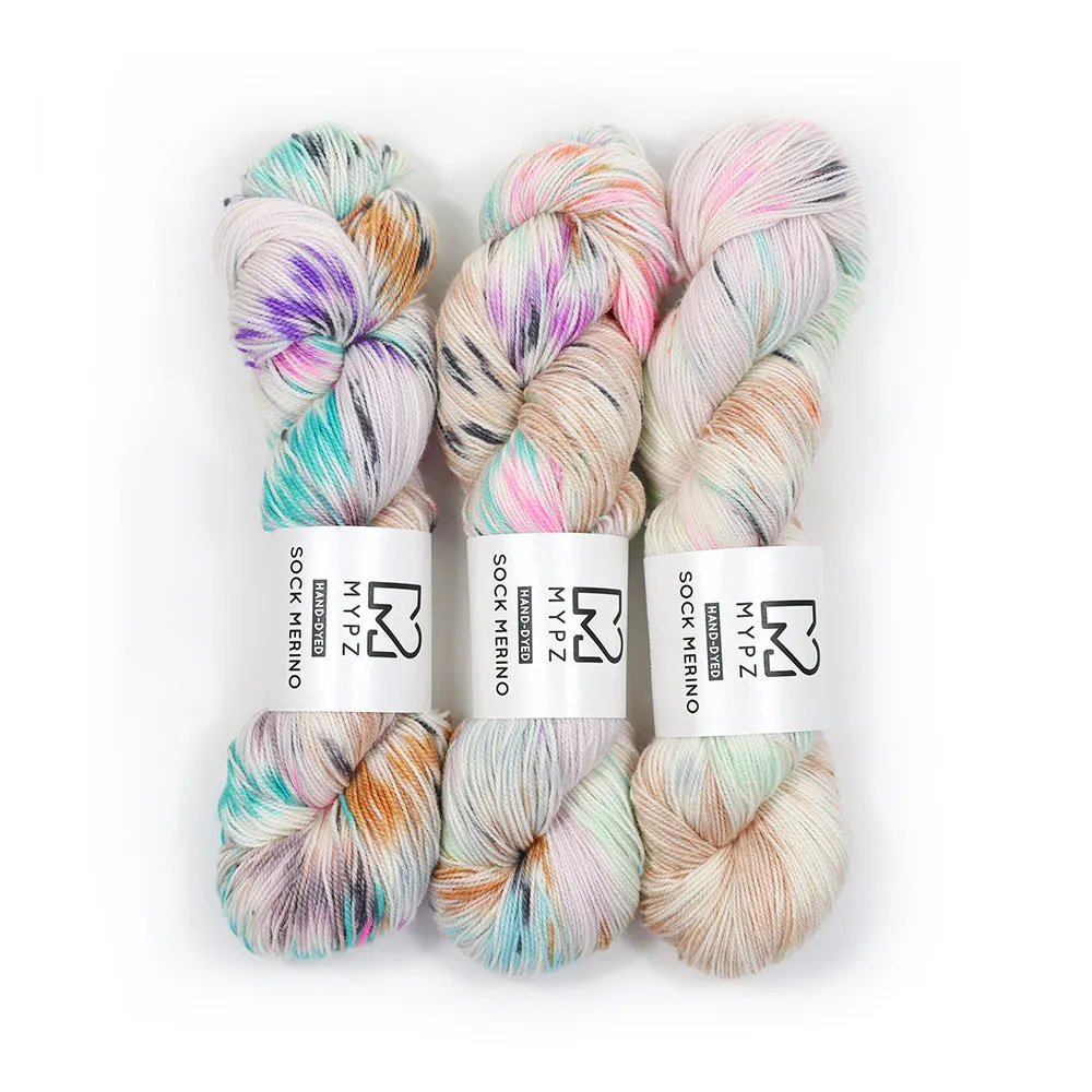 Knitting kit – MYPZ short Fade Kimono Super Sweet No10 (ENG-NL)