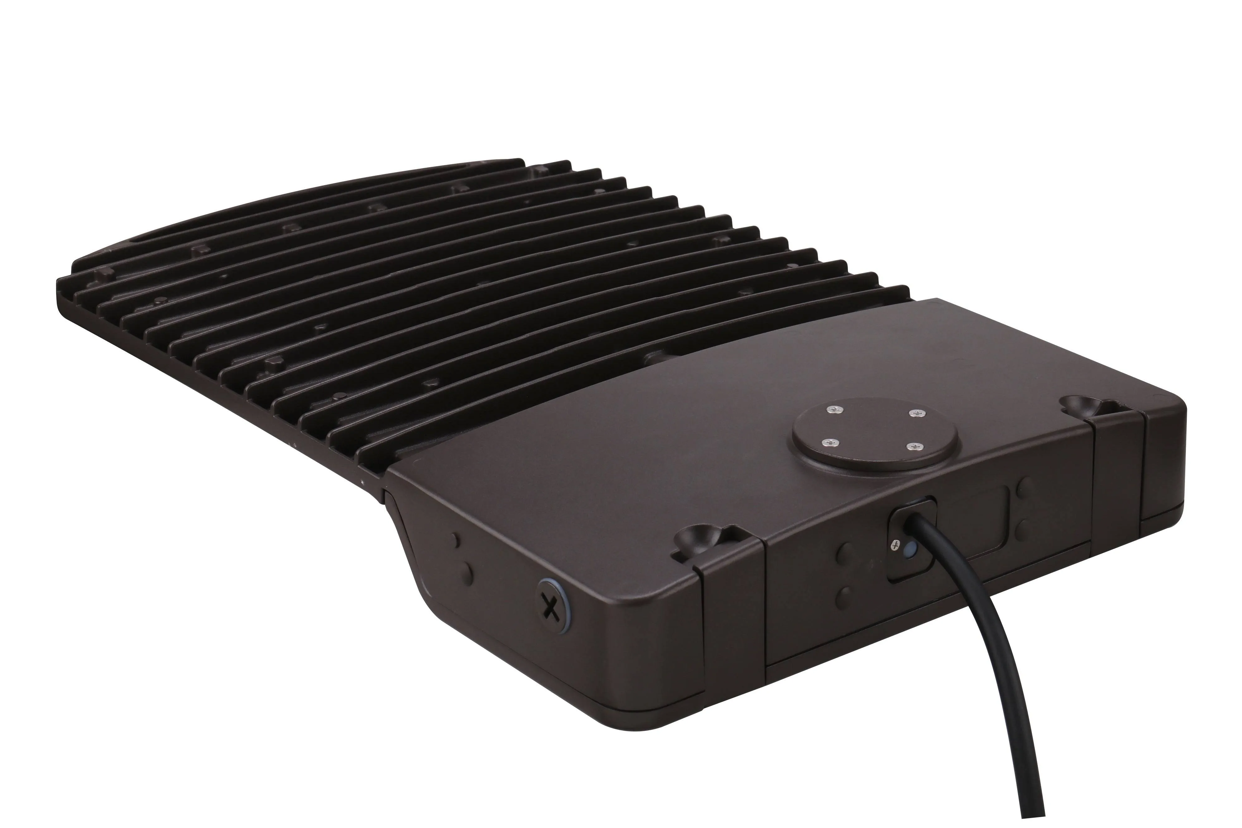 LED Area Light, PowerSet 300/240/200W, 3000K, Type 5 Lens, 120-277V, Dimming, Bronze