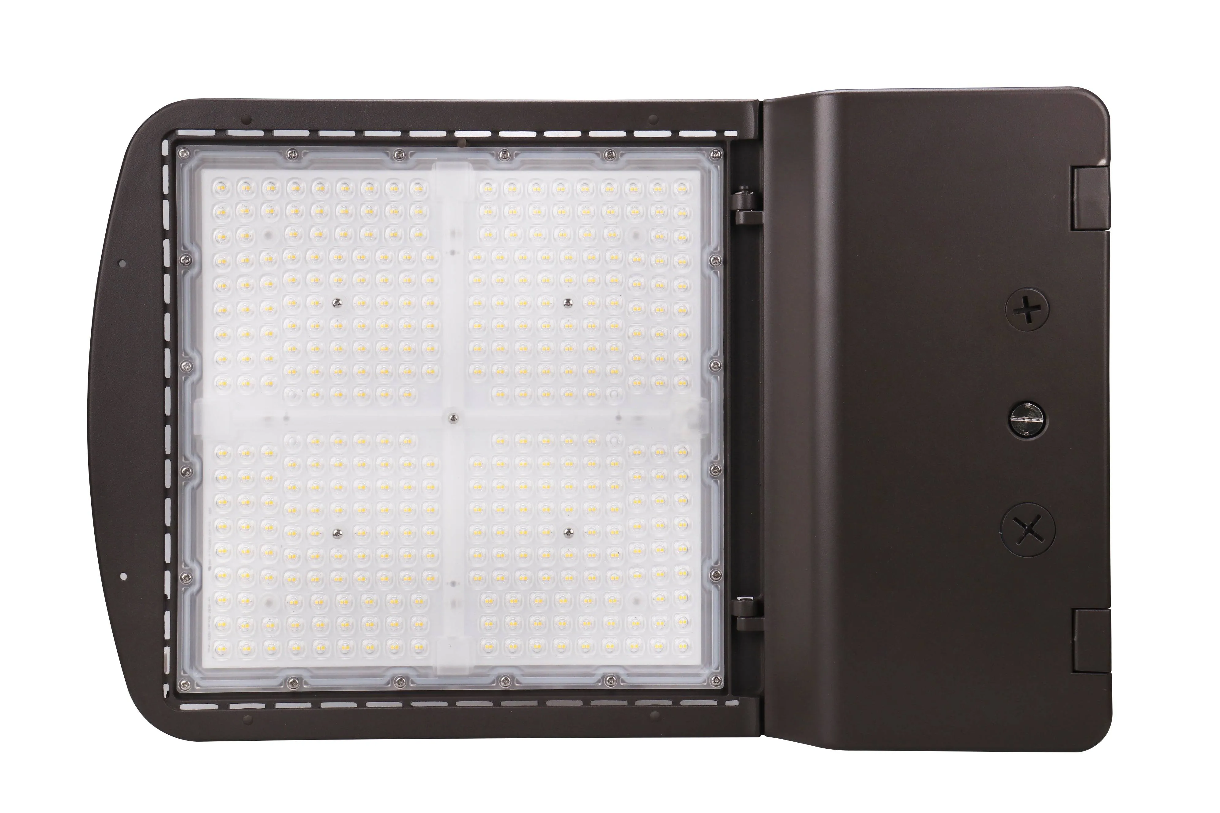 LED Area Light, PowerSet 300/240/200W, 3000K, Type 5 Lens, 120-277V, Dimming, Bronze