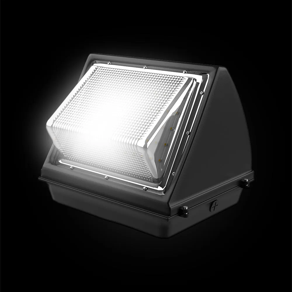 LED Wall Pack Light 120W with Dusk-to-Dawn Sensor 5700K 16300LM, Forward Throw, Waterproof Wall Mount Security Lighting, UL, DLC Premium