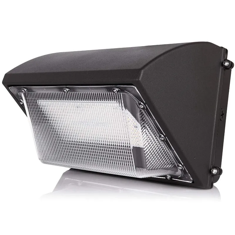 LED Wall Pack Light 120W with Dusk-to-Dawn Sensor 5700K 16300LM, Forward Throw, Waterproof Wall Mount Security Lighting, UL, DLC Premium