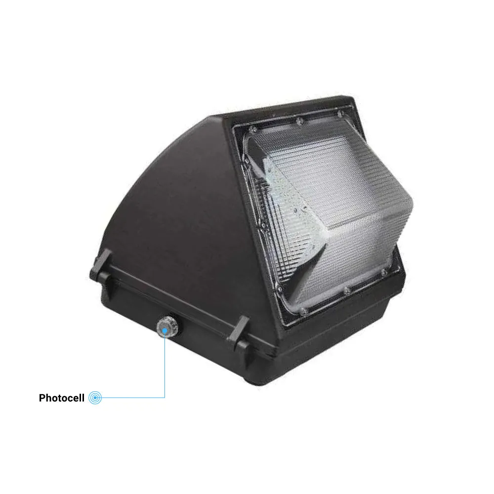 LED Wall Pack Light 120W with Dusk-to-Dawn Sensor 5700K 16300LM, Forward Throw, Waterproof Wall Mount Security Lighting, UL, DLC Premium